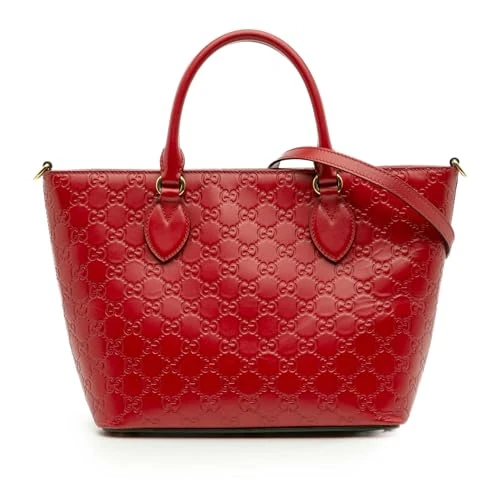 Gucci Pre-Loved Small Guccissima Convertible Tote Handbag