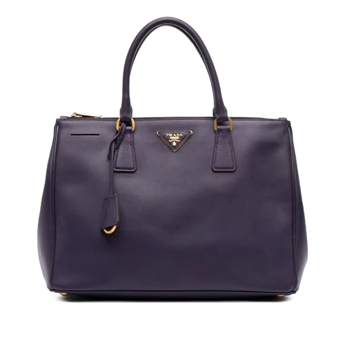 Prada Pre-Loved Medium Saffiano Lux Galleria Double Zip Satchel Handbag