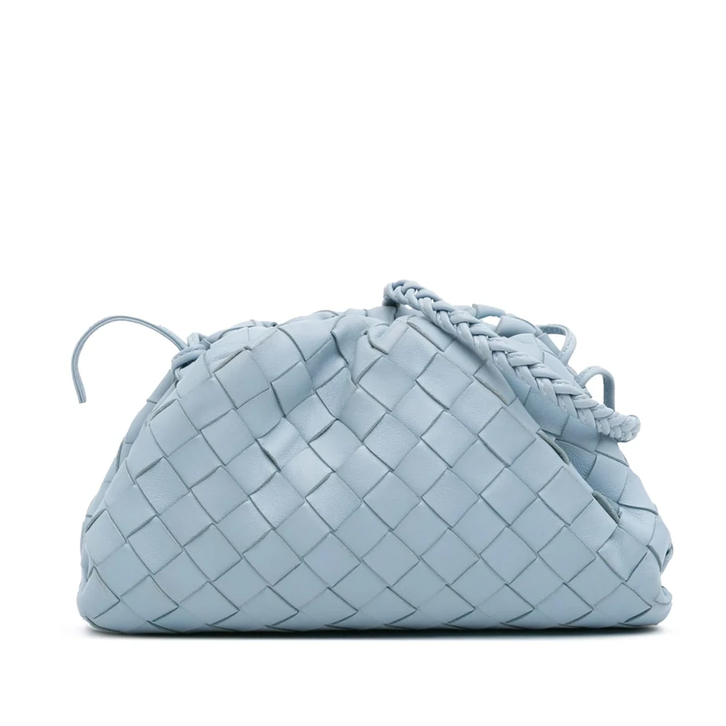 Bottega Veneta Pre-Loved Nappa Intrecciato The Mini Pouch Crossbody