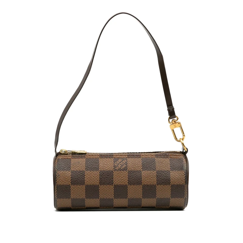 Louis Vuitton Pre-Loved Damier Ebene Papillon Pochette Handbag