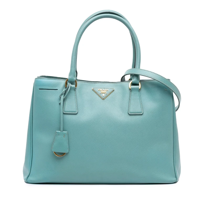 Prada Pre-Loved Medium Saffiano Lux Galleria Satchel Handbag