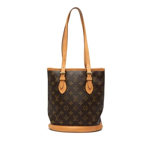 Louis Vuitton Pre-Loved Monogram Petit Bucket Bag