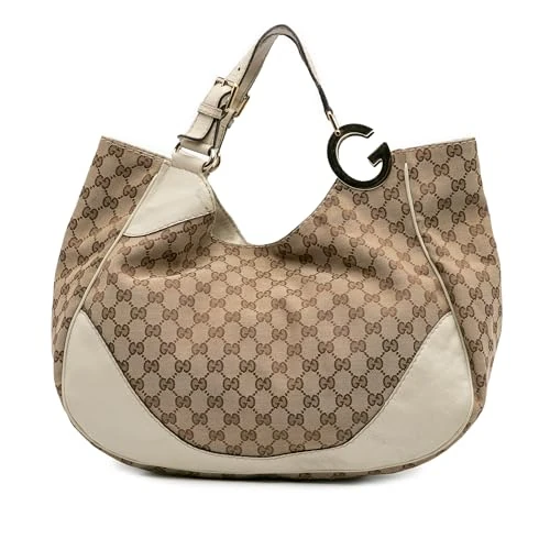 Gucci Pre-Loved GG Canvas Charlotte Tote Bag