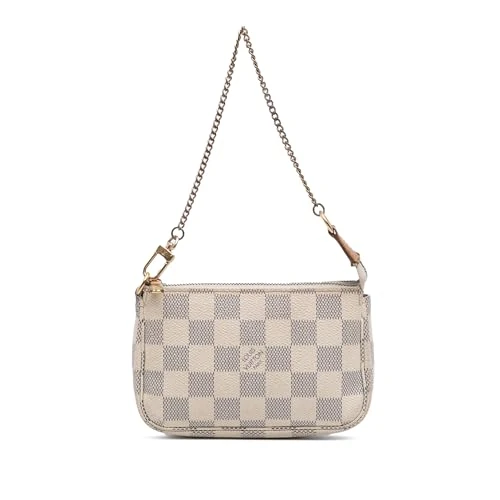 Louis Vuitton Pre-Loved Damier Azur Mini Pochette Accessoires Handbag