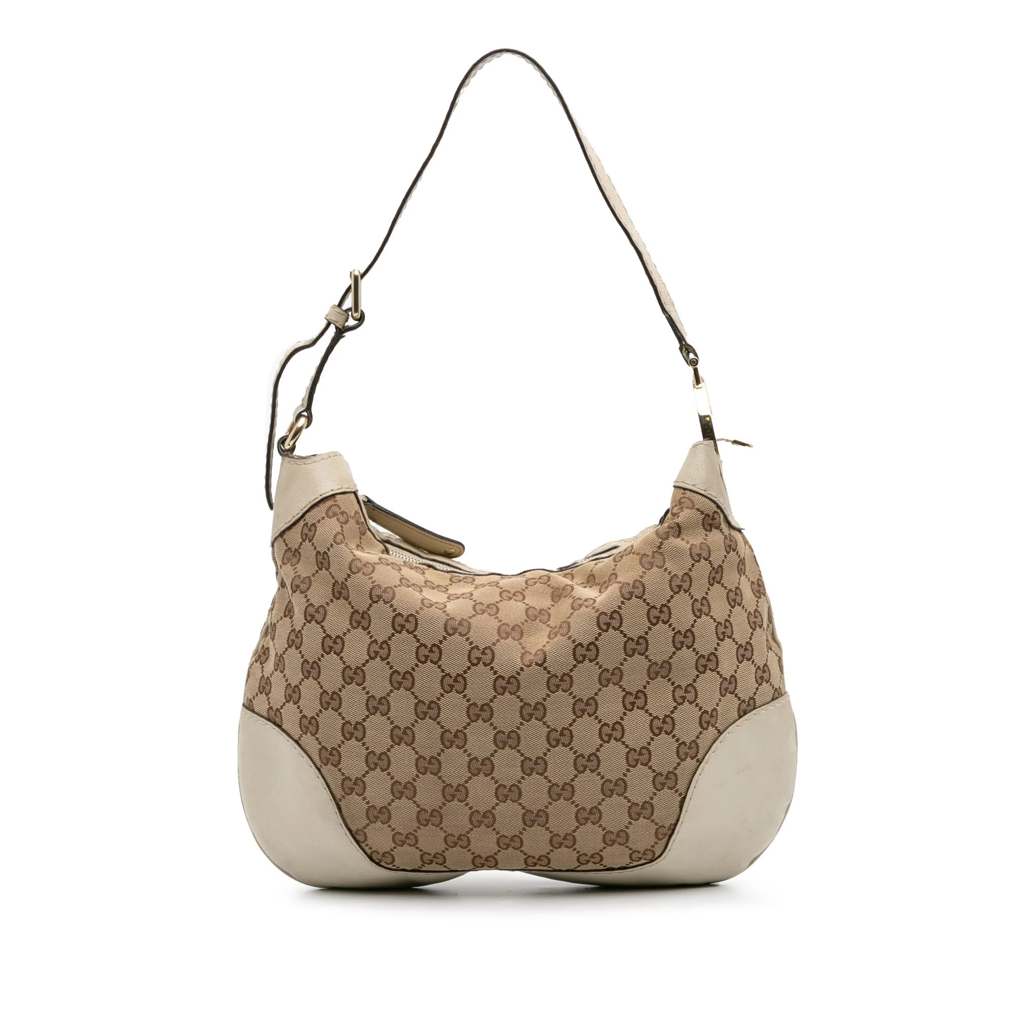 Gucci Pre-Loved GG Canvas Charlotte Hobo