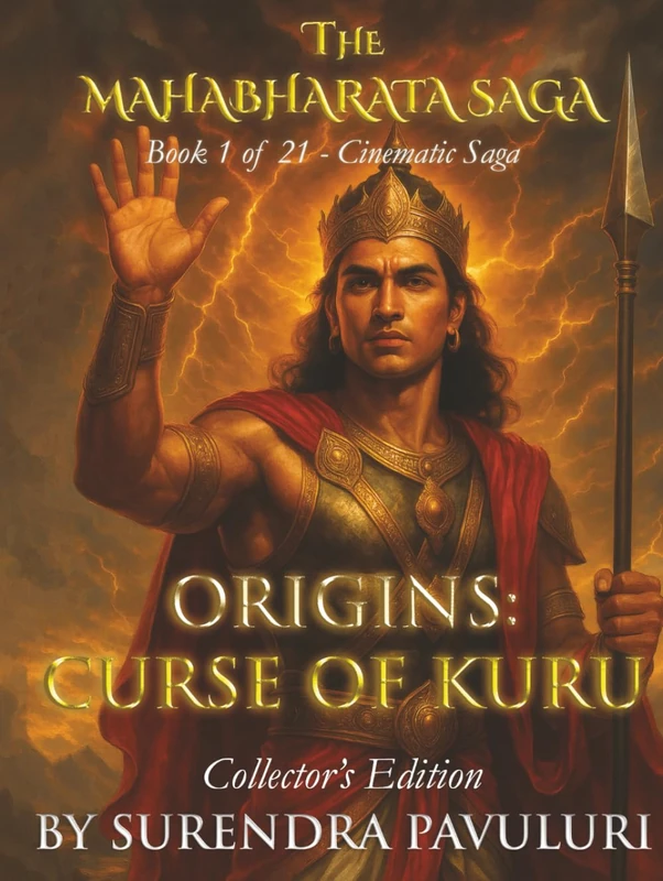 Origins – Curse of Kuru: Collector’s Edition – Book 1 of The Mahabharata Saga (The Mahabharata Saga (Collector’s Premium Edition)) - Image 1
