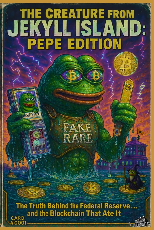 The Creature From Jekyll Island: Pepe Edition: The Truth Behind The Federal Reserve... and the Blockchain That Ate It