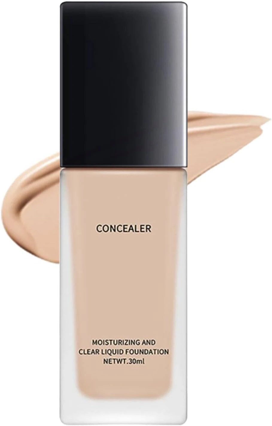 Lanera Foundation For Older Women, Age-Defying Foundation For Mature Skin - Full Coverage Waterproof Liquid Foundation - Soft Matte Finish & Oil Control - Long-Lasting Makeup (natural color, 30ml)