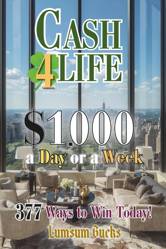 Cash 4 Life: $1,000 a day or a week - 377 Ways to Win Today! Lifetime Edition (Lifelong Jackpot Income Lotto Series)