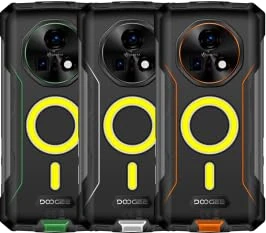 Fire 7 Pro Indestructible Mobile, 32GB RAM+256GB ROM (TF 2TB) 6.6" IPS Android 15 Rugged Mobile 13000mAh/33W Octa Core, 64MP+20MP+16MP Camera All-terrain 1200LM Lamp/Face ID/NFC