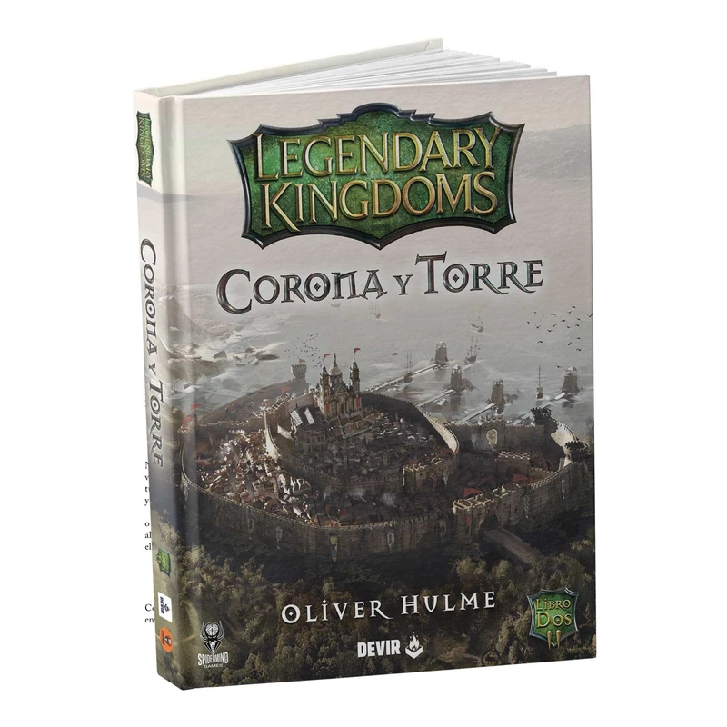 Devir Legendary Kingdoms Book-Game Vol. 2: Crown and Tower | Open World Epic Role-Playing Adventure, Medieval Fantasy Interactive Campaign (LK2CORONA) - Image 1