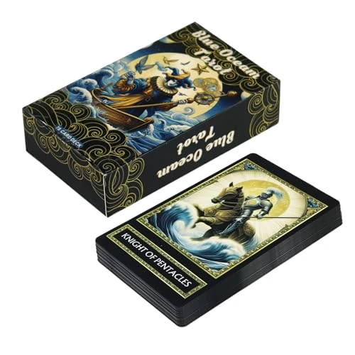 Card Tarot, Fortune Telling Deck - Entertainment Tarot Cards | for Beginners Kids Teens Adults Birthday Vacation Party Club Spiritual Seekers Meditation Practitioners Daily Guidance