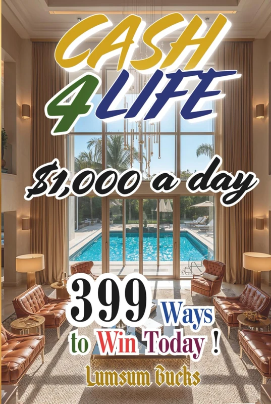 Cash 4 Life: $1,000 a day or a week - 399 Ways to Win Today! Lifetime Edition (Lifelong Jackpot Income Lotto Series)