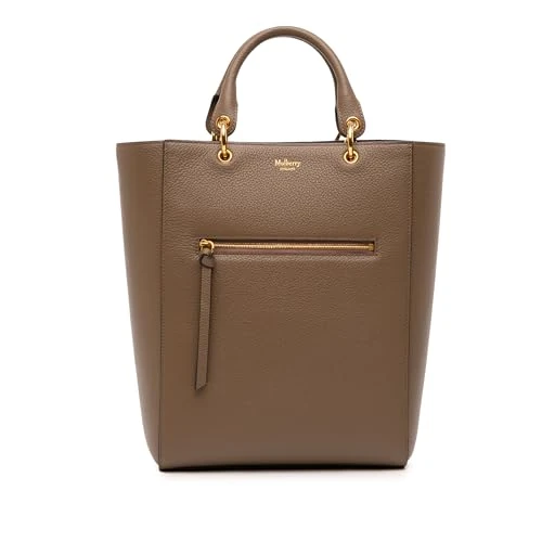 Mulberry Pre-Loved Classic Grain Calfskin Maple Tote