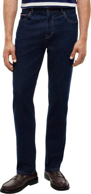 Tommy Hilfiger Men's Slim Straight Denton Dc Selvedge MW0MW43167 Other Jeans, Denim (Dc Selvedge), 40W / 30L