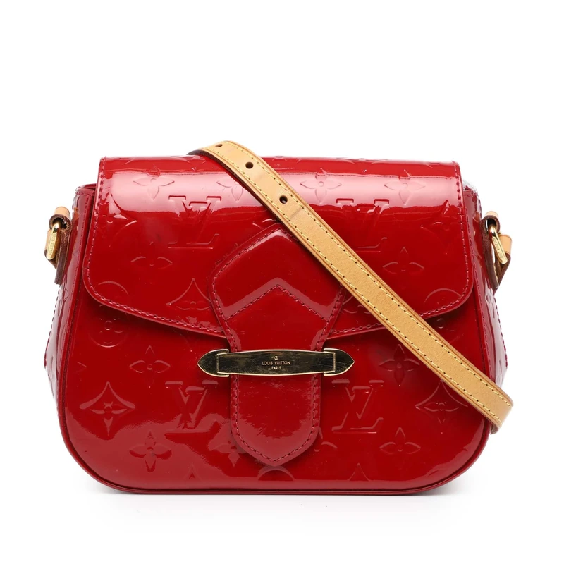 Louis Vuitton Pre-Loved Monogram Vernis Bellflower PM Crossbody Bag