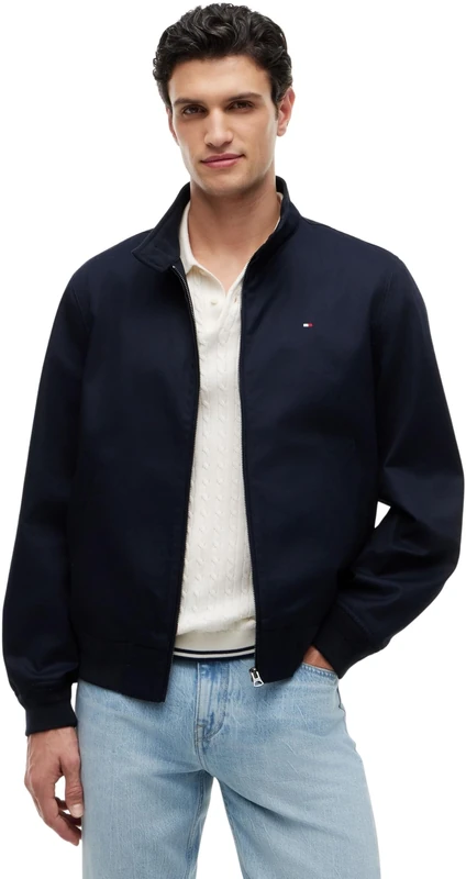 Tommy Hilfiger Men's Classic Harrington MW0MW43468 Other Jackets, BLUE (Desert Sky), M