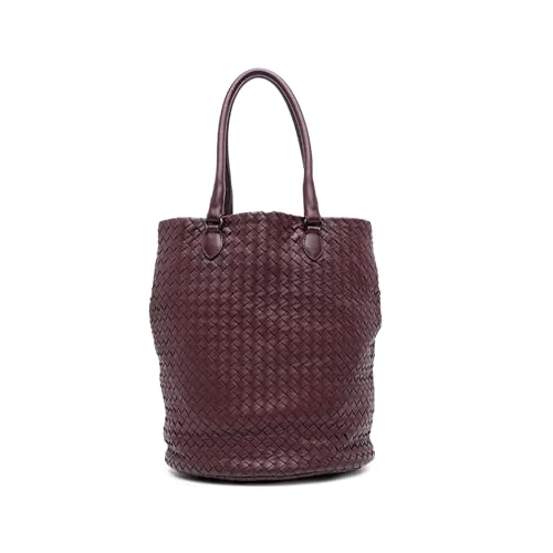 Bottega Veneta Pre-Loved Nappa Intrecciato Bucket Bag