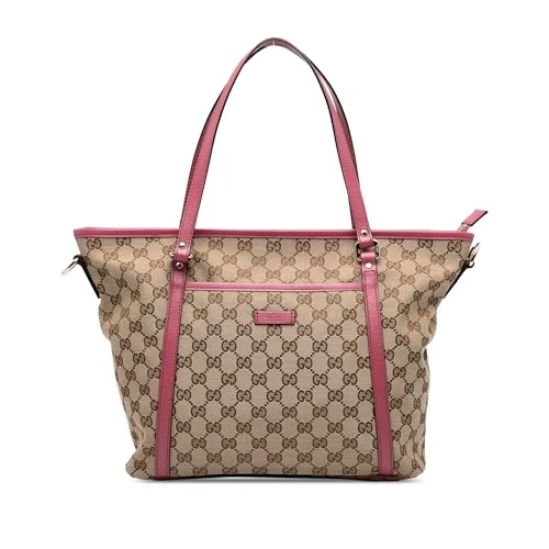 Gucci Pre-Loved GG Canvas Convertible Joy Tote
