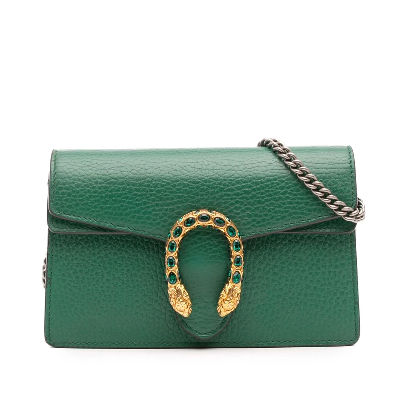 Gucci Pre-Loved Mini Leather Dionysus Crossbody Bag