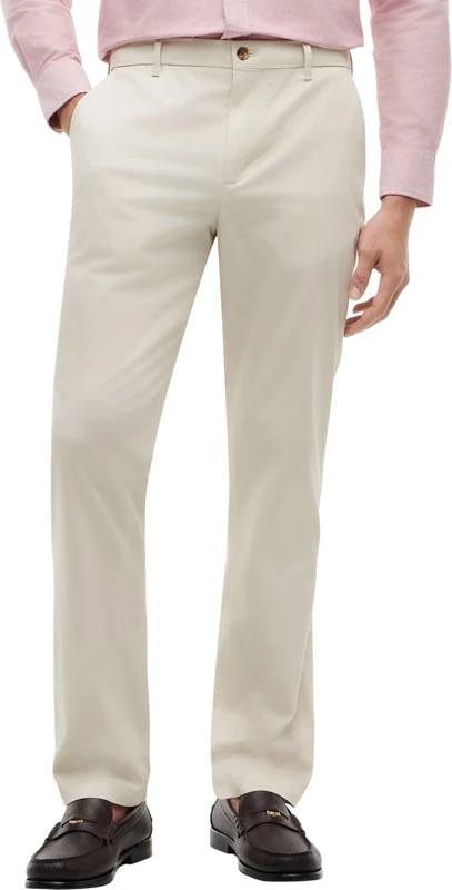 Tommy Hilfiger Men's Denton Printed Structure MW0MW44330 Chino, Beige (Newsprint), 31W / 30L