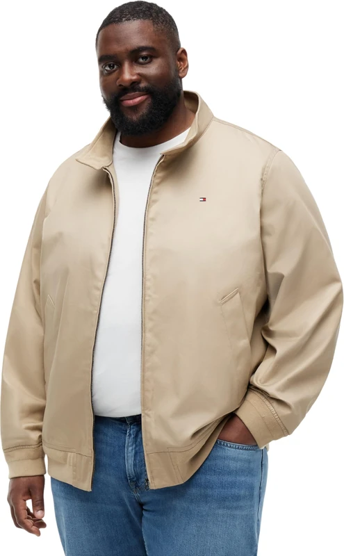 Tommy Hilfiger Men's Bt-Classic Harrington-B MW0MW45102 Other Jackets, BEIGE (Batique Khaki), 3XL_Plus - Image 1