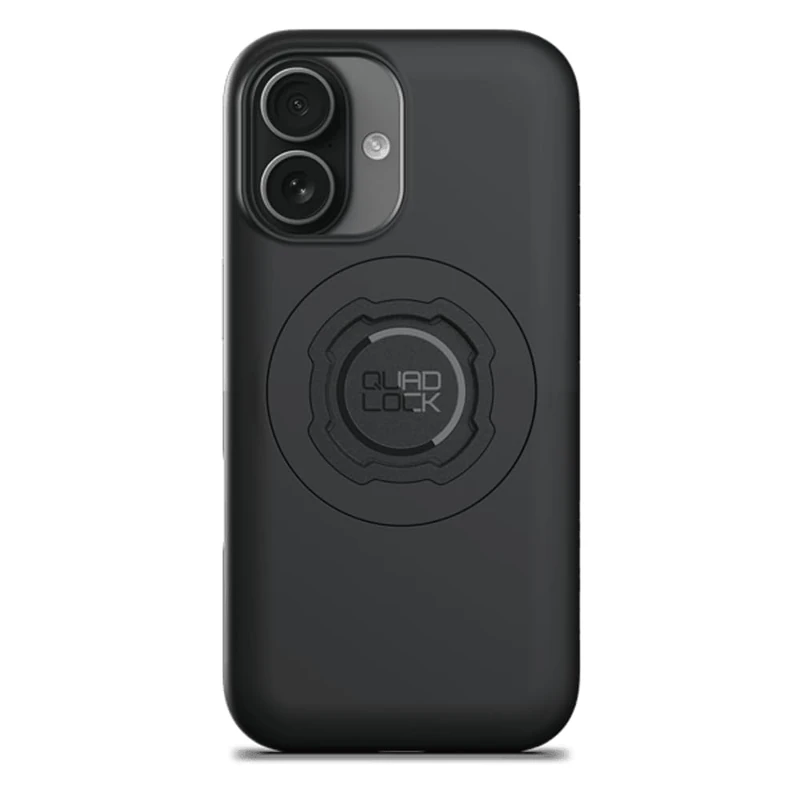 Quad Lock MAG Cover for iPhone 17, Black Smartphone Case with Ring MAG Black