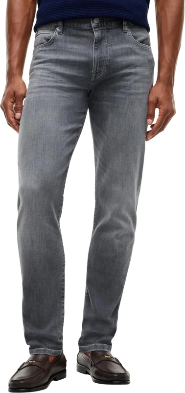Tommy Hilfiger Men's Bleecker Cast Grey MW0MW44345 Slim, Denim (Cast Grey), 33W / 34L