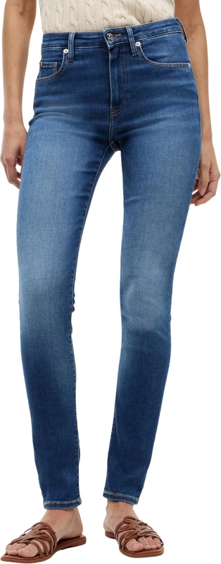 Tommy Hilfiger Women's Como Skinny Katy Rw WW0WW49945 Skinny, Denim (Katy Mid), 32W / 32L