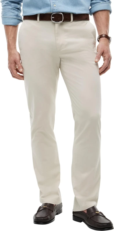 Tommy Hilfiger Men's Core Denton Essential Twill Mw0Mw40262 Chino, Beige (Newsprint), 32W / 30L