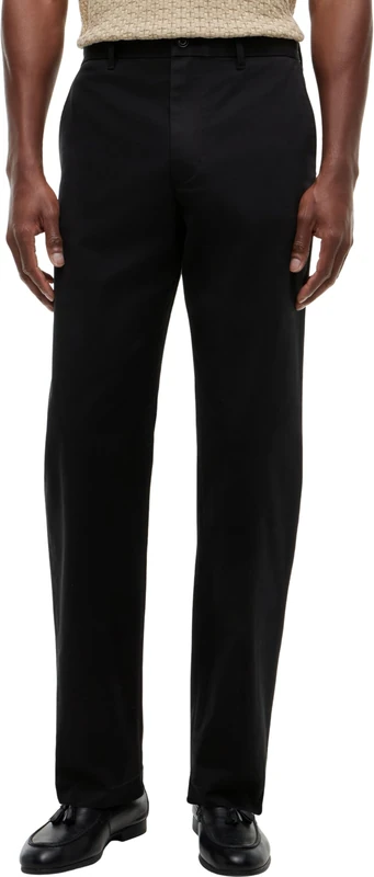 Tommy Hilfiger Men's Dover 1985 Pima Cotton MW0MW44341 Chino, Black (Black), 34W / 28L