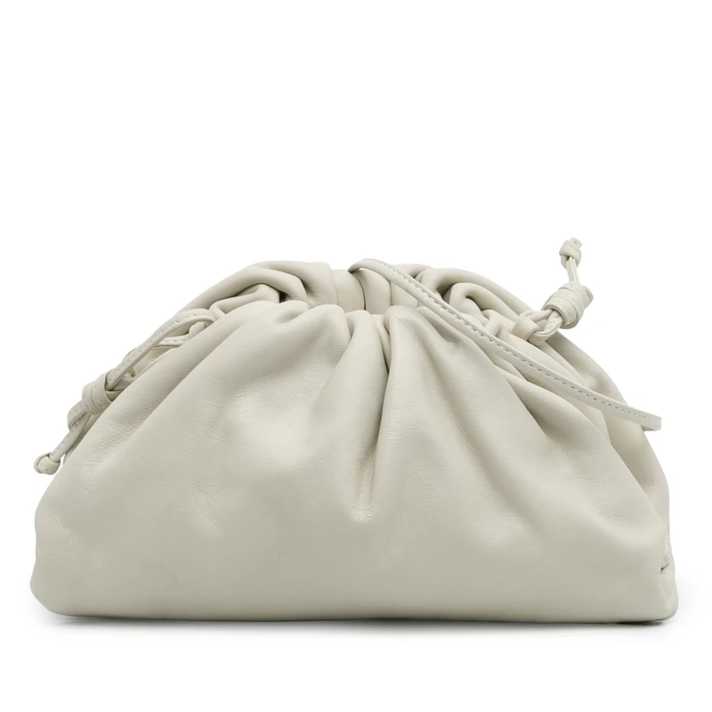 Bottega Veneta Pre-Loved Lambskin The Mini Pouch Crossbody Bag