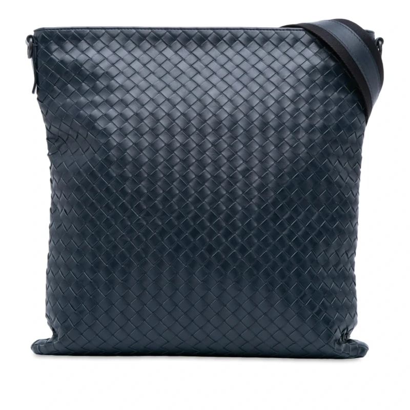 Bottega Veneta Pre-Loved Nappa Intrecciato VN Crossbody Bag