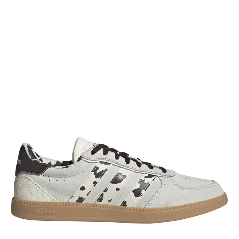 adidas BREAKNET Sleek Shoes Off White/Off White/Dark Brown 4.5