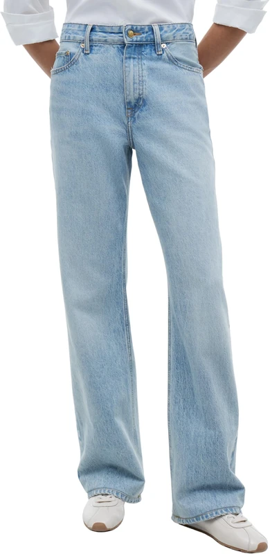 Tommy Hilfiger Women's Loose Straight Cam Rw WW0WW50963 Loose, Denim (Cam Light), 28W / 28L