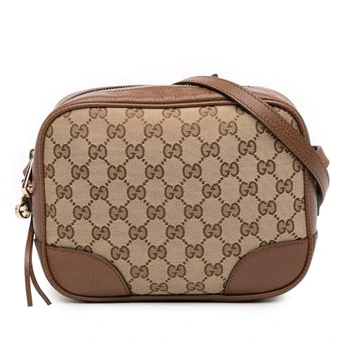 Gucci Pre-Loved GG Canvas Bree Crossbody