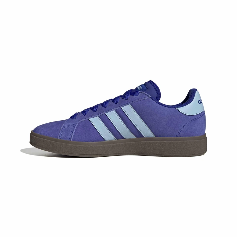 adidas Men's Grand Court Base 00S Shoes, Lucid Blue/Clear Sky/Gum5, 6 UK