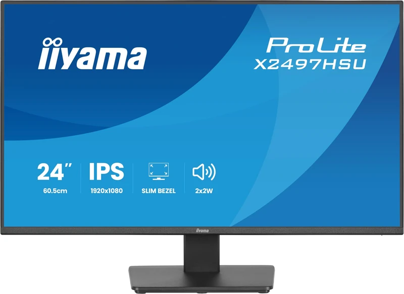 iiyama X2497HSU-B1 24 inch IPS 120Hz 1080p Monitor - Image 1