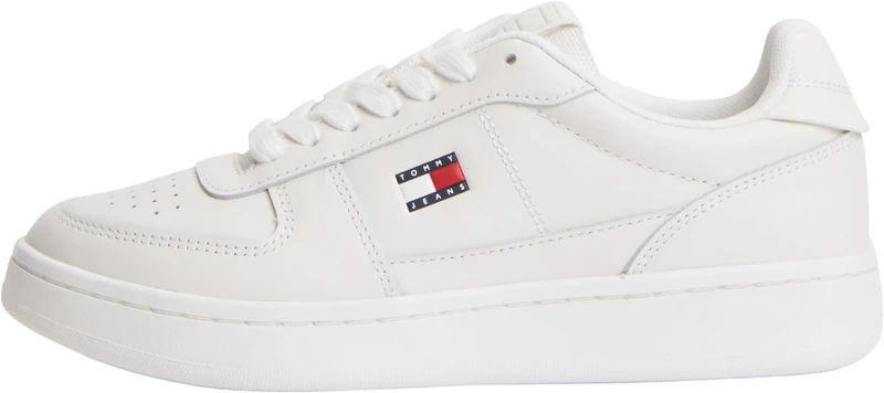 Tommy Jeans Women's Archive '98 Retro EN0EN03088 Low Top, White (Ecru), 4 UK