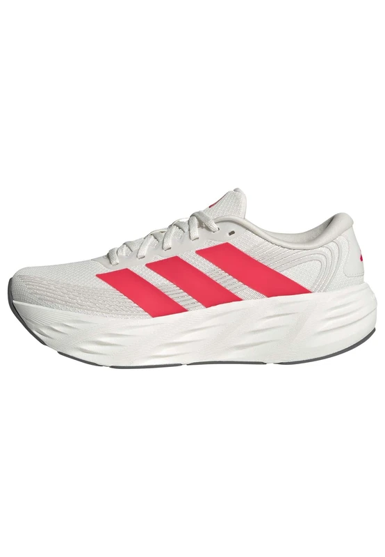 adidas Men's Galaxy 8 Running Shoes, Cloud White/Lucid red/Grey one, 11.5 UK - Image 1