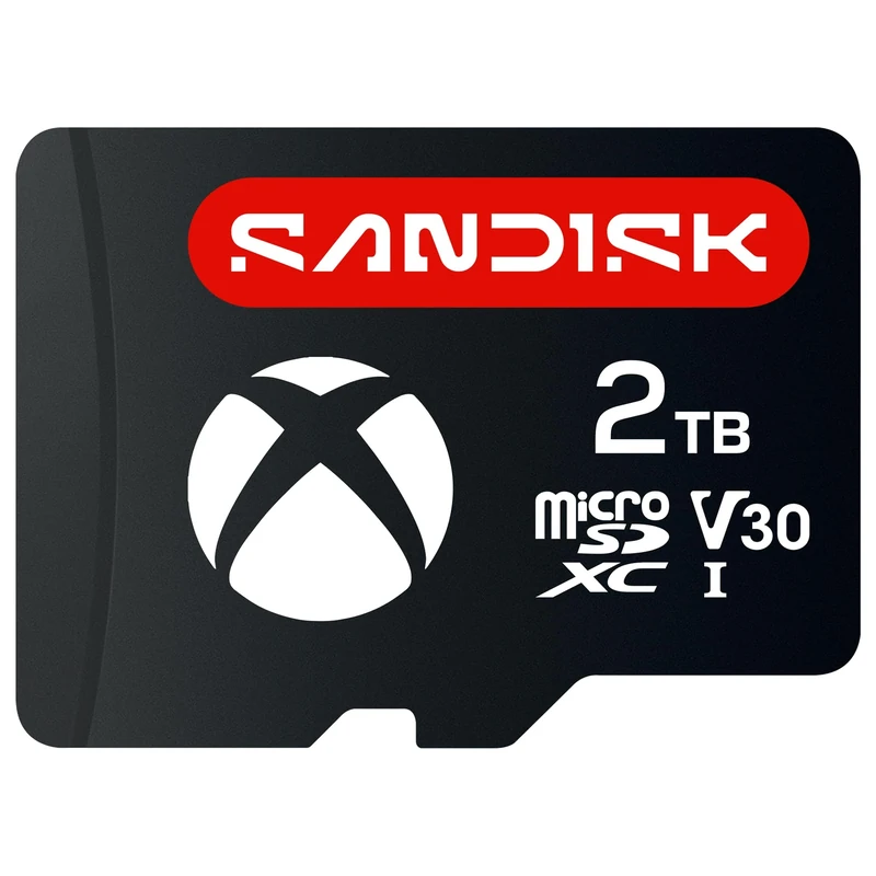 SANDISK microSD Card for ROG Xbox Ally (X) 2TB, Officially Xbox licensed (read speeds up to 200MB/s, write speeds up to 140MB/s)