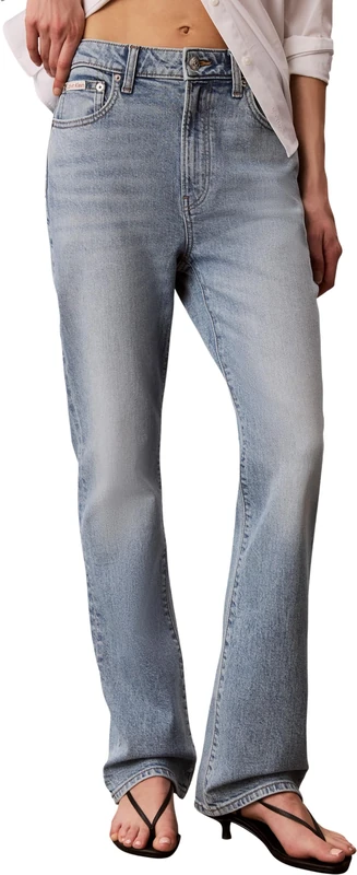 Calvin Klein Women's Skinny Boot Soft River LV047G919G Jeans, Blue (Soft River), 28W / 30L