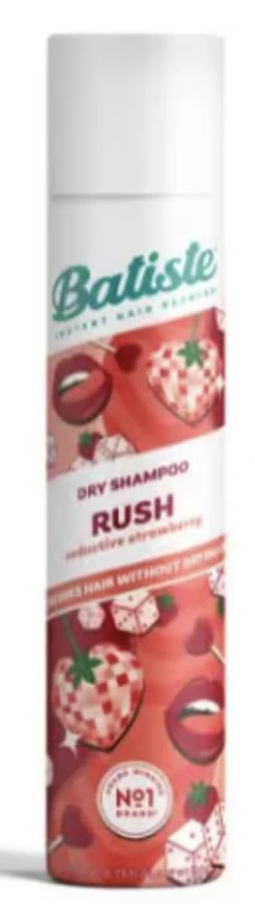 Batiste Dry Shampoo Rush 200ml | Seductive Strawberry Scent