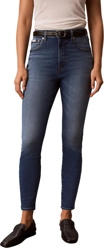 Calvin Klein Women's High Rise Skinny Indigo Station LV047G924G Jeans, Blue (Indigo Station), 29W / 32L - Image 1