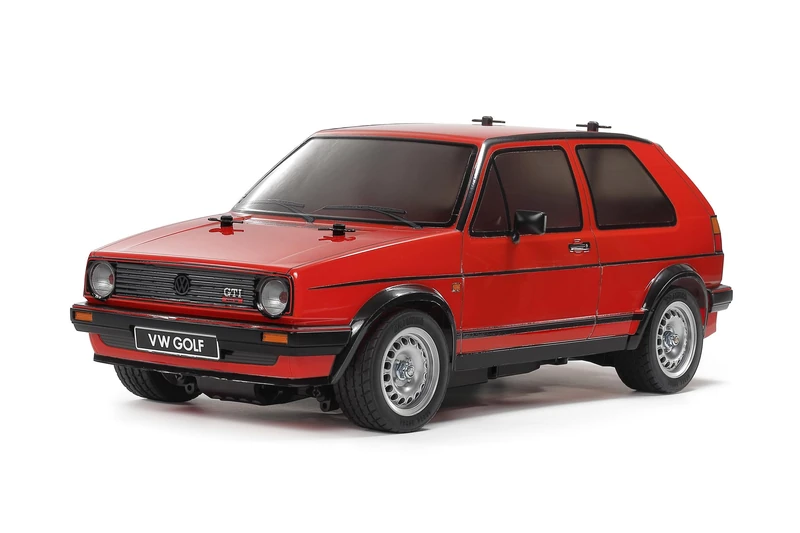 Tamiya 47516 1:10 RC VW Golf II GTI 16V MB-01 Remote Control Car, Vehicle, Model Building, Assembly, Hobby, RC Kit, Pre-Painted