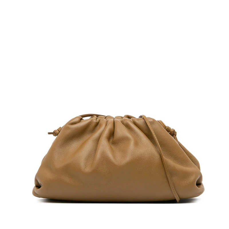 Bottega Veneta Pre-Loved Lambskin The Mini Pouch Crossbody Bag
