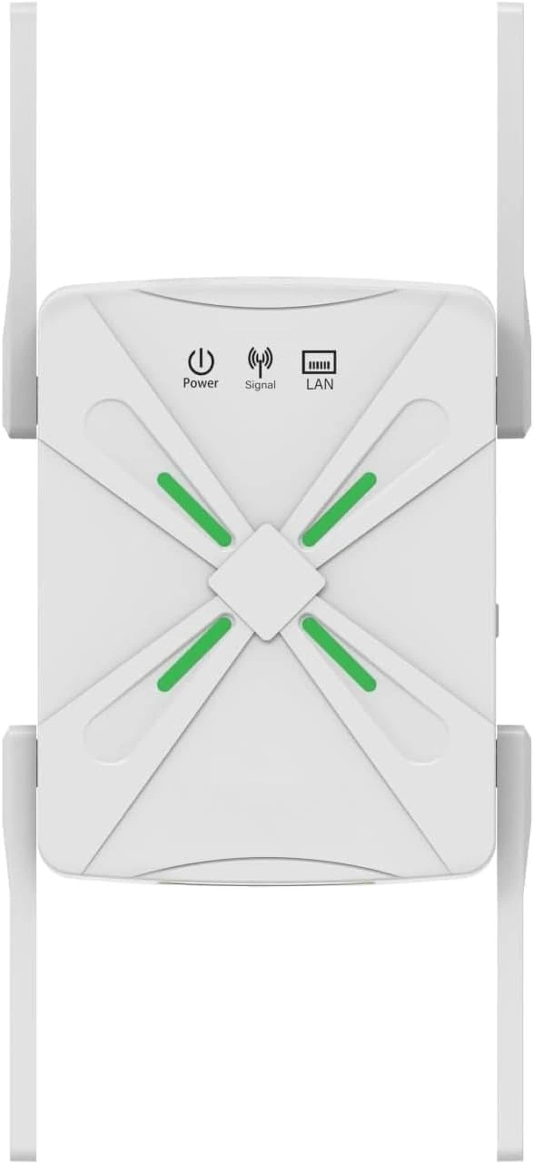 Newest WiFi Extender，WiFi Repeater,5GHz and 2.4GHz Home Dual Band WiFi Booster, Covers Up to 4,000 Sq Ft and 45 Devices, Internet Booster, Boosts Coverage for Wi-Fi Cameras and Doorbells, Easy Setup