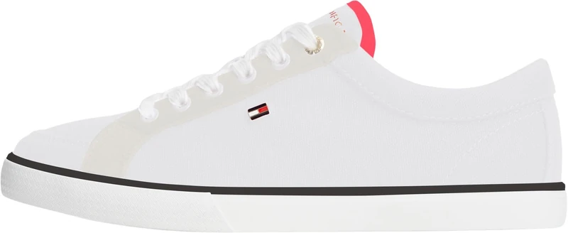 Tommy Hilfiger Women Th Low Vulc FW0FW09390 Low Top, Blue, 5