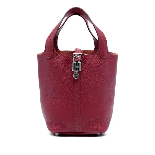 Hermès Pre-Loved Clemence Picotin Lock 18 Handbag
