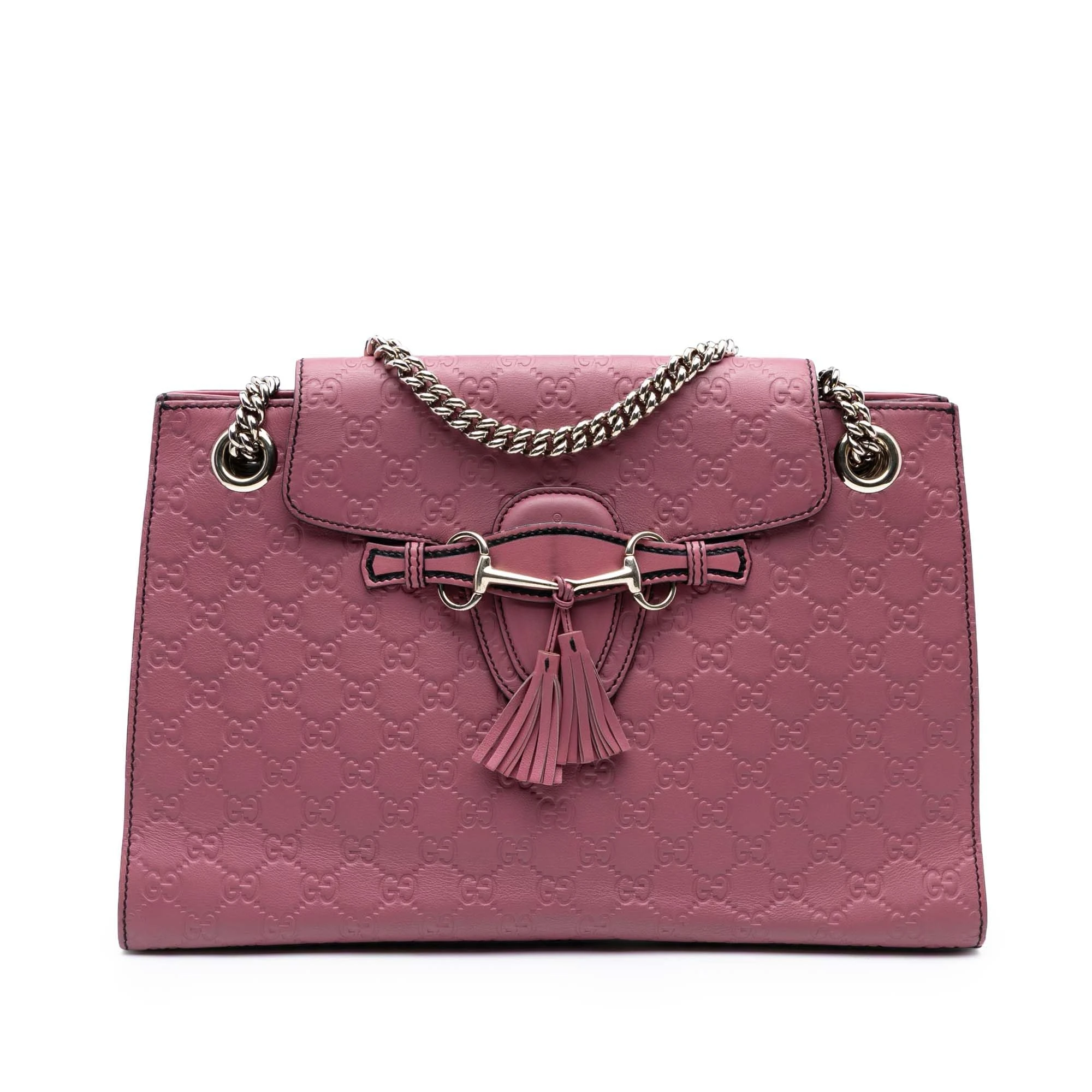 Pre-Loved Large Guccissima Emily Shoulder Bag